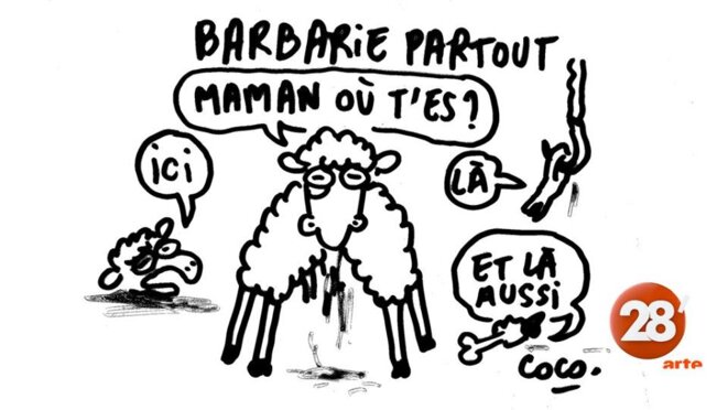Un des seuls journaux à n'avoir pas écrit une ligne sur les tueries des abattoirs...