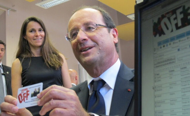 François Hollande, fils de pub !
