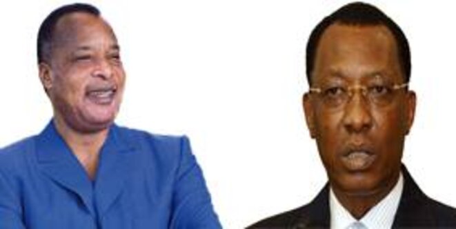 Denis Sassou Nguesso et Idriss Debit