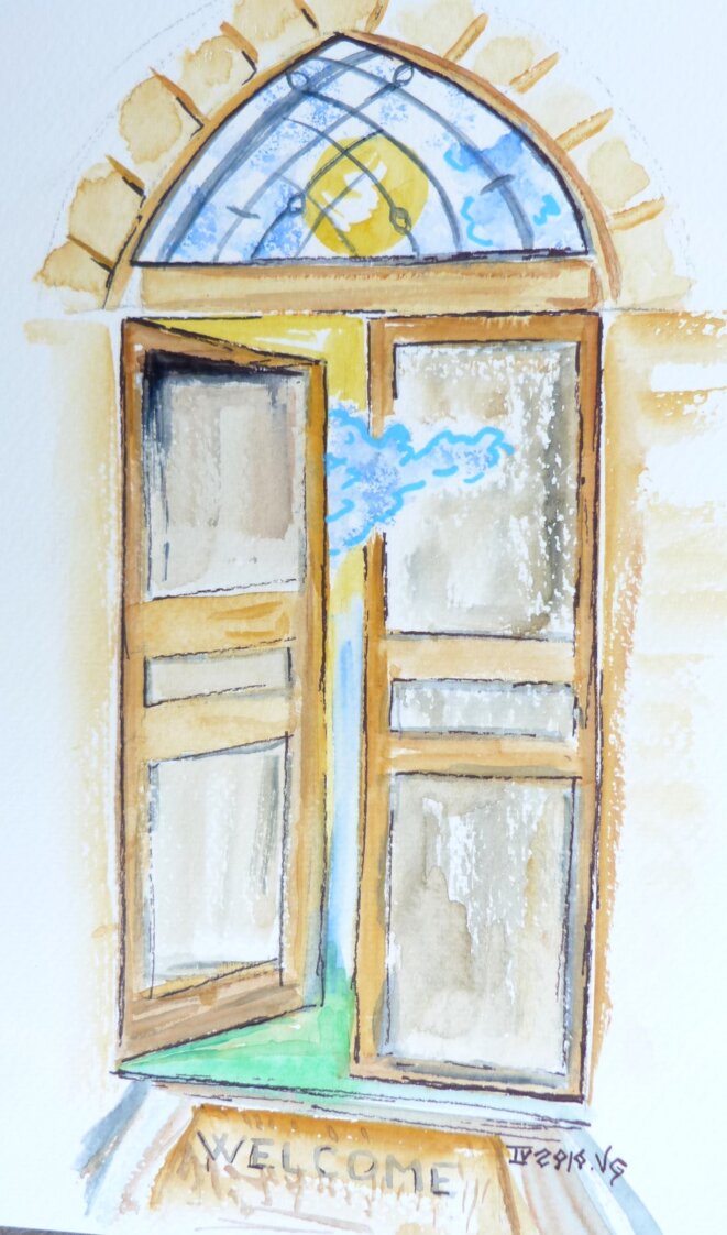 Derrière cette porte il y a...