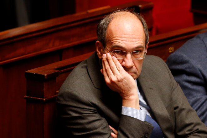 Éric Woerth, le 4 février 2014, à l'Assemblée nationale. © Reuters