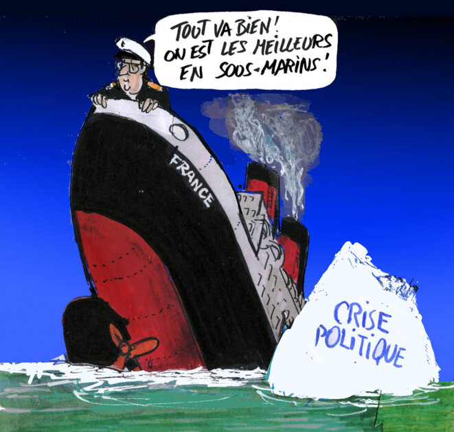 ANCIEN CAPITAINE DE PEDALO DEVENU VENDEUR DE SOUS-MARINS.