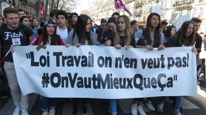 Prison ferme pour des manifestants contre la Loi travail.