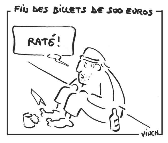 Fin des billets de 500 euros