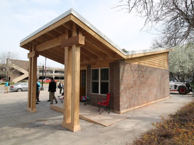 Des maisonnettes comme alternative aux centres d’hébergement