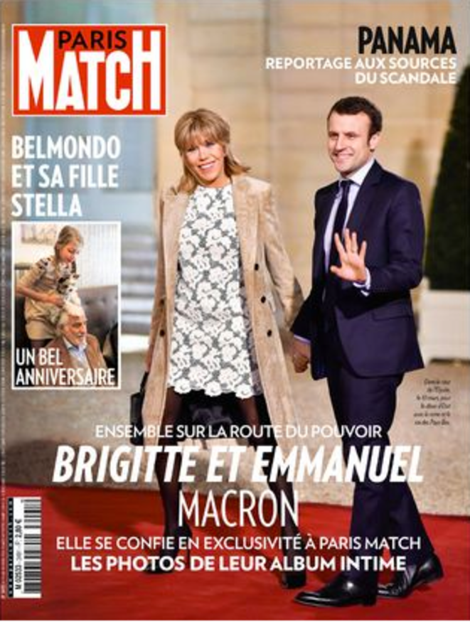 La couverture du numéro 3491 de Paris Match