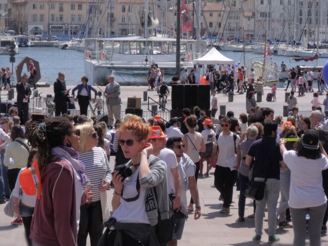 Fête de l'Europe 2016 Marseille - scène de la mairie, place de Bargemon. © Philippe LEGER Fête de l'Europe 2016 Marseille - scène de la mairie, place de Bargemon. © Philippe LEGER