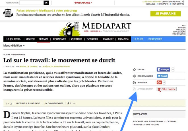 © Service abonnés Mediapart © Service abonnés Mediapart