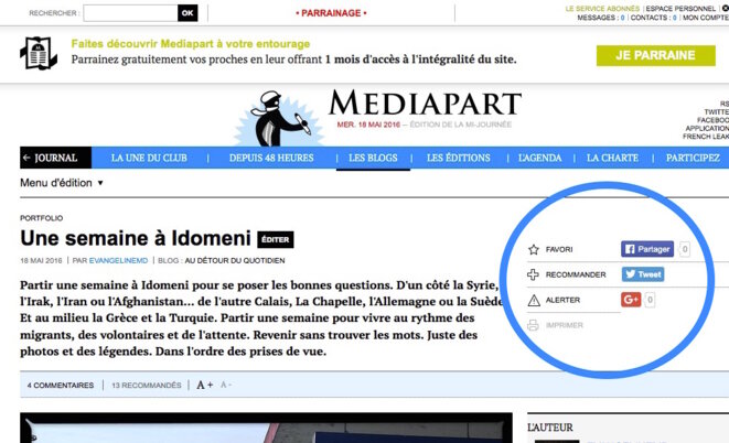 © Service abonnés Mediapart © Service abonnés Mediapart