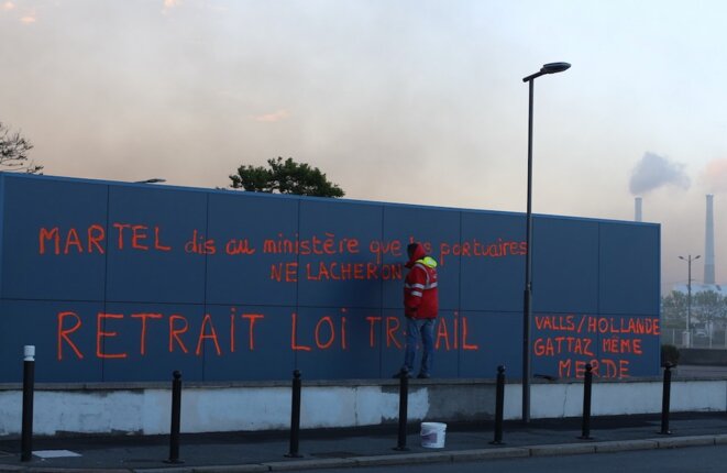 Au Havre, le 19 mai 2016 © MG