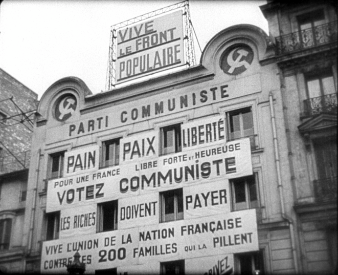 Le siège du Parti communiste en 1936 Le siège du Parti communiste en 1936