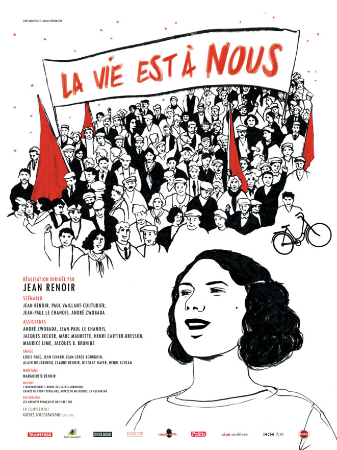 Affiche de La Vie est à nous Affiche de La Vie est à nous
