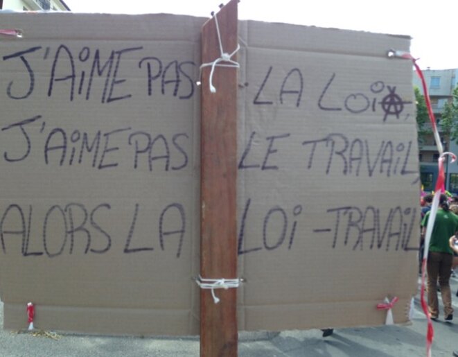 Pancarte de “Lutin” © T.A