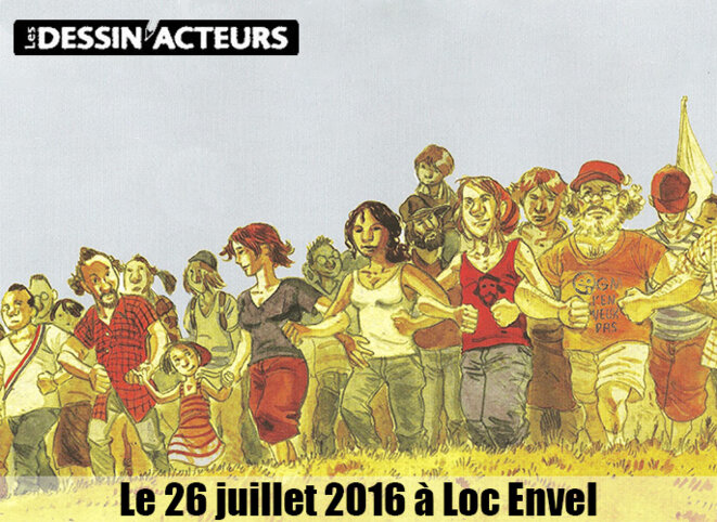 Les Dessin'Acteurs © AlterTour Les Dessin'Acteurs © AlterTour