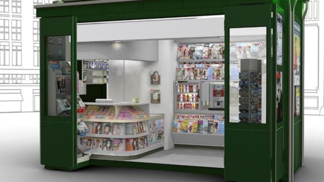 Kiosques parisiens : derrière le changement de design, le pactole de la publicité