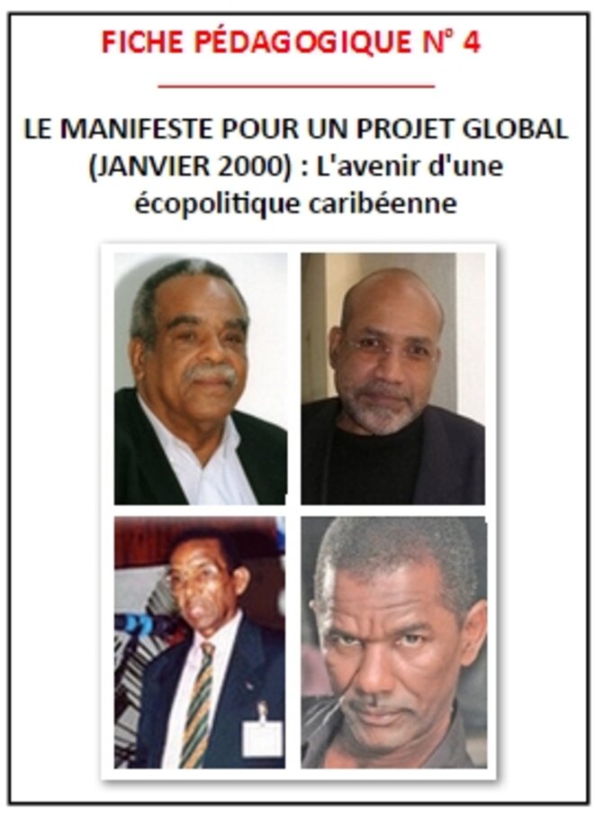 Fiche pédagogique N° 4 : Le Manifeste pour un projet global (janvier 2000)