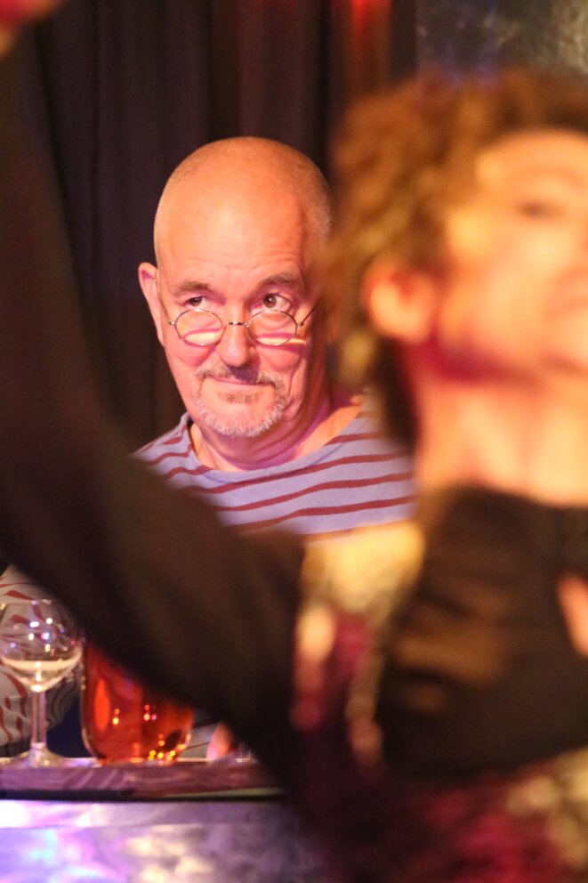 Jean-Jacques Beineix est le récitant. "Pour moi, ce spectacle est une récompense, une forme d'accomplissement" dit-il. © Frantz Vaillant Jean-Jacques Beineix est le récitant. "Pour moi, ce spectacle est une récompense, une forme d'accomplissement" dit-il. © Frantz Vaillant
