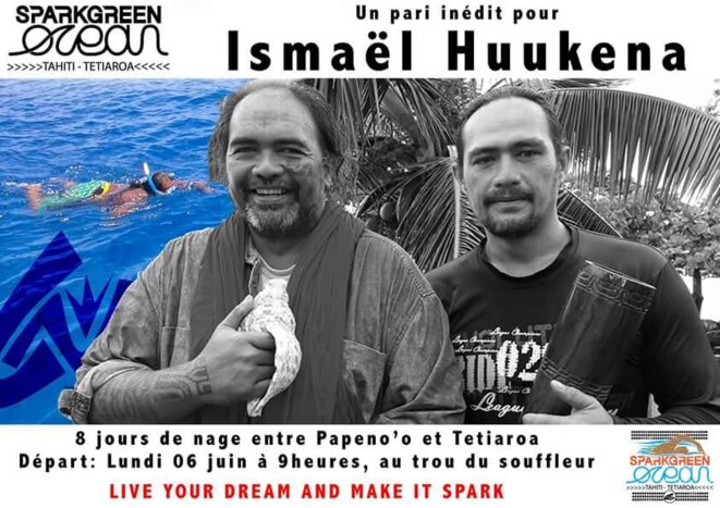 Ismaël PATU HUUKENA ET TERII HUUKENA. © SPARKGREEN OCEAN. Ismaël PATU HUUKENA ET TERII HUUKENA. © SPARKGREEN OCEAN.