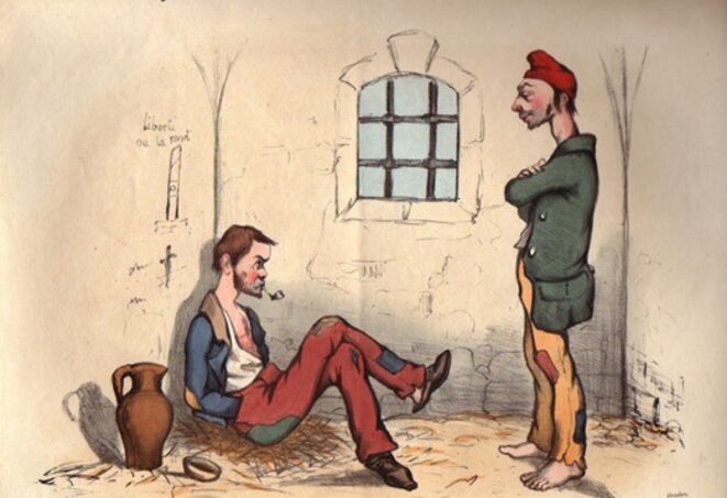 - Pourquoi t'es là, toi? - J'ai manifesté contre la loi El Khomri, et toi? - Je hais le foot. - Pourquoi t'es là, toi? - J'ai manifesté contre la loi El Khomri, et toi? - Je hais le foot.