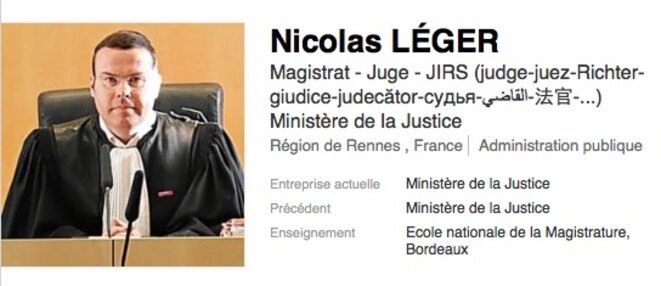 Le vice-président du tribunal et patron de la JIRS, Nicolas Léger © DR