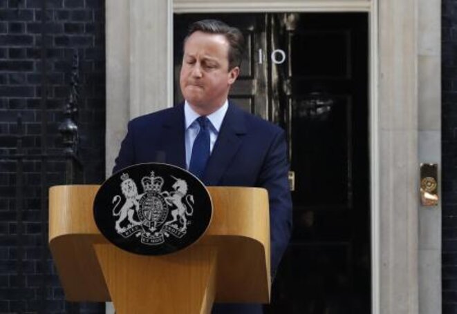 Le premier ministre britannique, David Cameron, a annoncé vendredi qu"il démissionnerait d"ici octobre. © Reuters Le premier ministre britannique, David Cameron, a annoncé vendredi qu"il démissionnerait d"ici octobre. © Reuters
