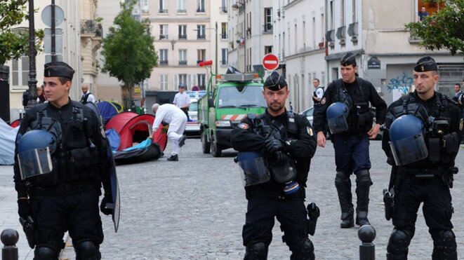 Récit des rafles policières contre les migrants du 29/06/2016, par Robin G.