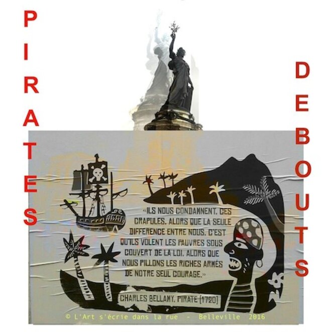 Pirates Debouts !! 1720 ... 2017 © L'Astromouettes