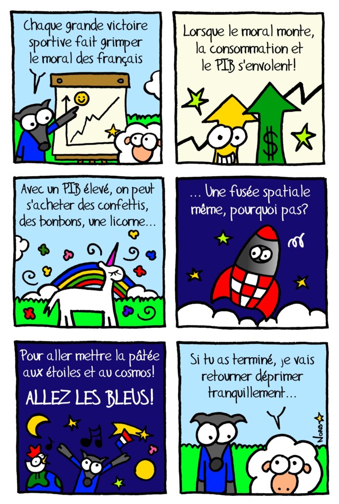 On est en finale, ou le retour de la licorne