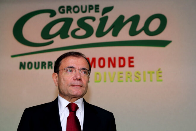 Jean-Charles Naouri, PDG de Casino, en février 2013. © Reuters - Philippe Wojazer Jean-Charles Naouri, PDG de Casino, en février 2013. © Reuters - Philippe Wojazer