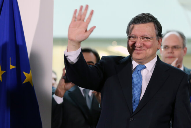 José Manuel Barroso le jour de son départ de la commission européenne, le 30 octobre 2014. © Reuters / François Lenoir. José Manuel Barroso le jour de son départ de la commission européenne, le 30 octobre 2014. © Reuters / François Lenoir.