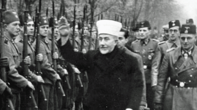 Résultat de recherche d'images pour "le grand mufti de jérusalem nazi""