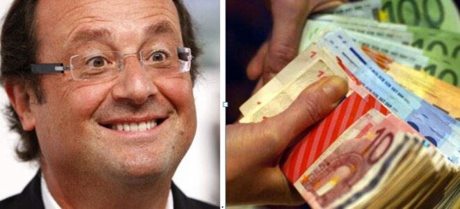 Hollande le porteur de poisse.