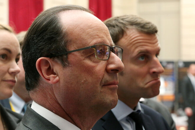 Hollande et Macron © Reuters Hollande et Macron © Reuters