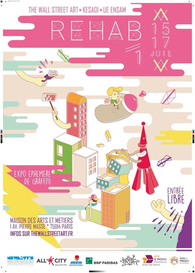 REHAB 1 - Exposition Éphémère de Graffiti