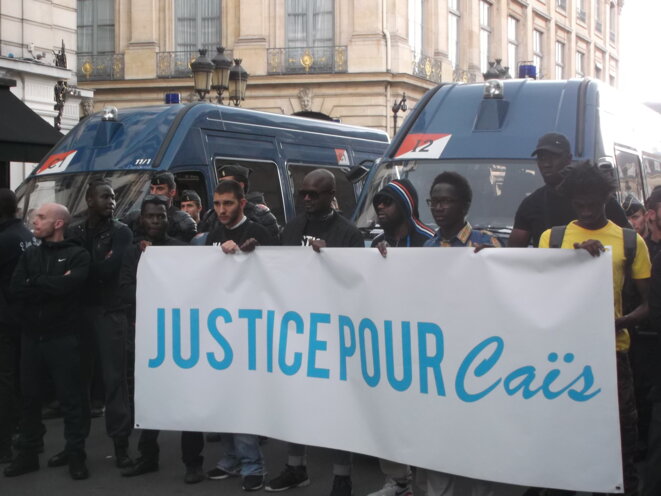 14 juillet - manif "Justice pour Caïs" - BX 14 juillet - manif "Justice pour Caïs" - BX