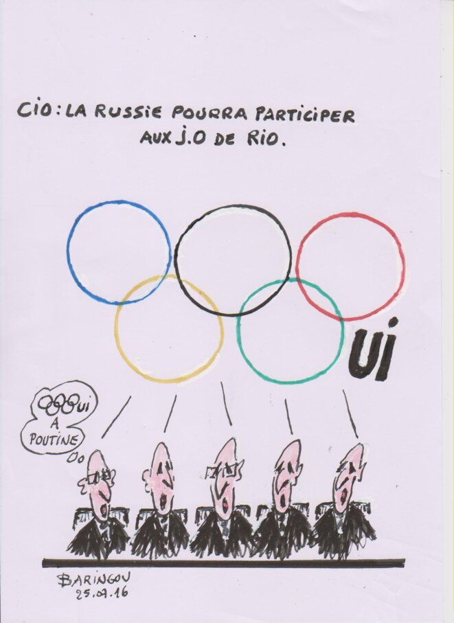 CIO: la Russie pourra participer aux JO de Rio