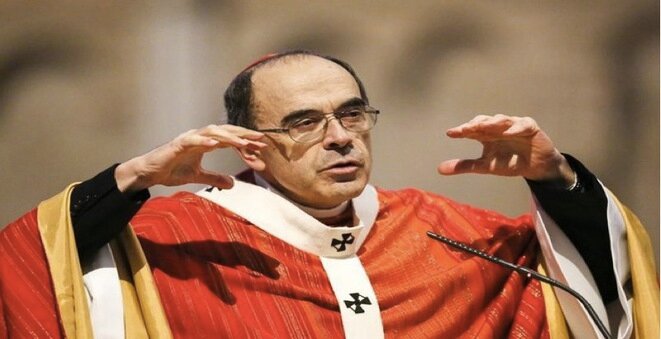 Le cardinal Philippe Barbarin, le 25 mars 2016. © Reuters Le cardinal Philippe Barbarin, le 25 mars 2016. © Reuters