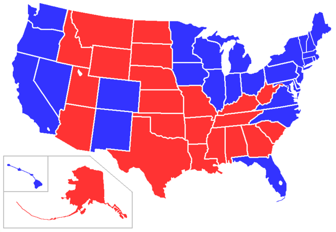 © http://mentalfloss.com/sites/default/legacy/blogs/wp-content/uploads/2012/11/Simple2008PresElections-USA-states.png © http://mentalfloss.com/sites/default/legacy/blogs/wp-content/uploads/2012/11/Simple2008PresElections-USA-states.png