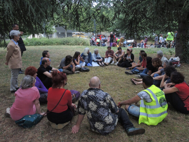 Sympathisants- Montreuil 1er août 2016 © Gilles Walusinski Sympathisants- Montreuil 1er août 2016 © Gilles Walusinski