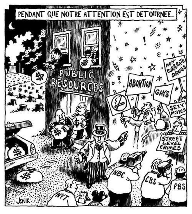 « Socialisme pour les riches, capitalisme pour les autres »