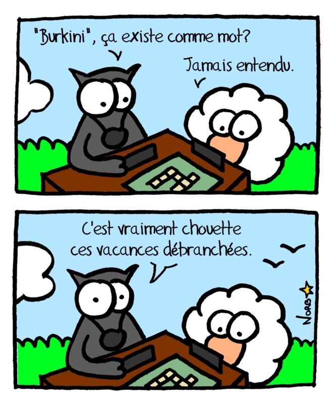 La partie de Scrabble