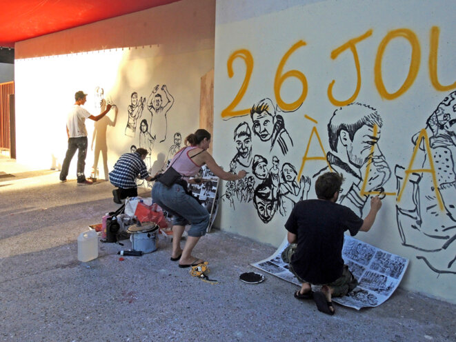 Montreuil- rassemblement de soutien aux familles roms, 22 août 2016 © Gilles Walusinski Montreuil- rassemblement de soutien aux familles roms, 22 août 2016 © Gilles Walusinski