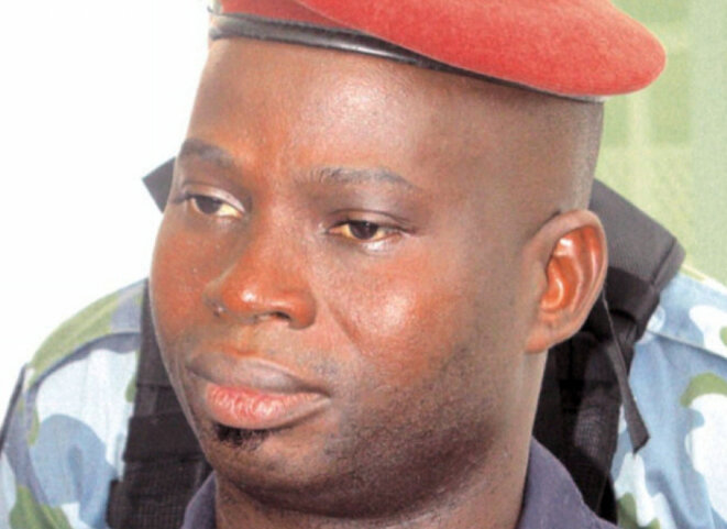 Jean-Noël Abehi, commandant de gendarmerie sous Laurent Gbagbo. Jean-Noël Abehi, commandant de gendarmerie sous Laurent Gbagbo.