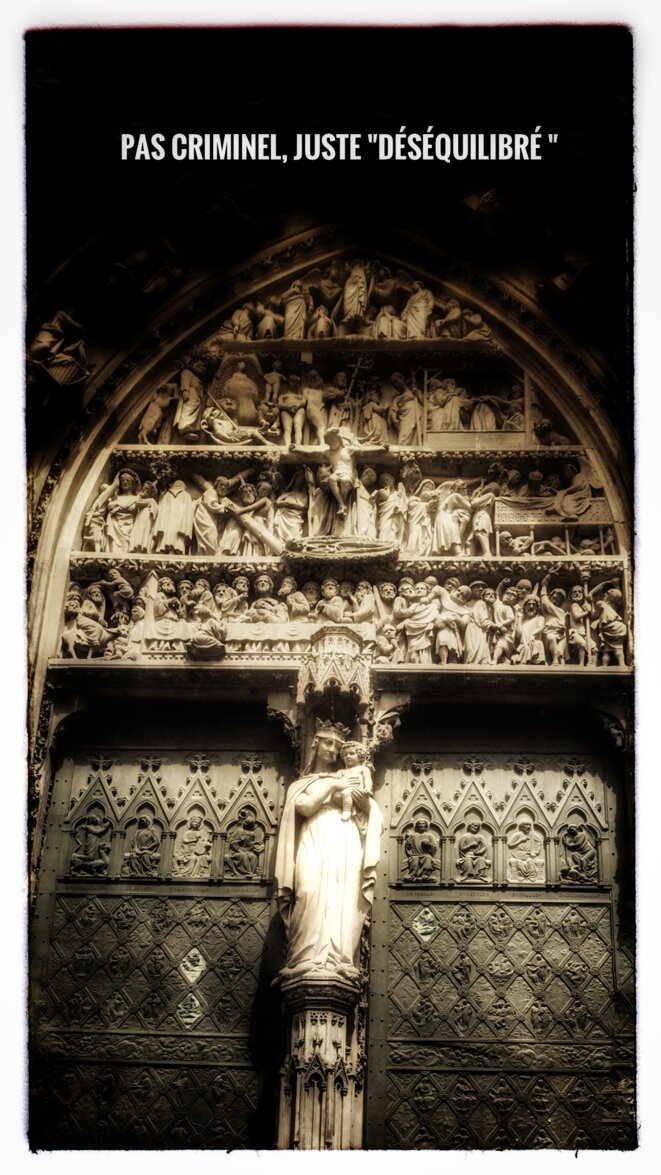 PAS CRIMINEL, JUSTE "DÉSÉQUILIBRÉ"