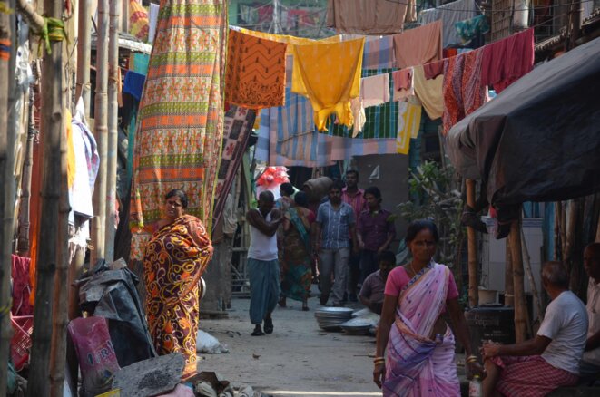 Calcutta, dans le quartier de Bagbazar © Guillaume Delacroix