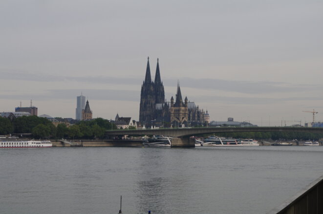 Le Festival s’est déroulé à quelques pas de la cathédrale de Cologne. Le Festival s’est déroulé à quelques pas de la cathédrale de Cologne.