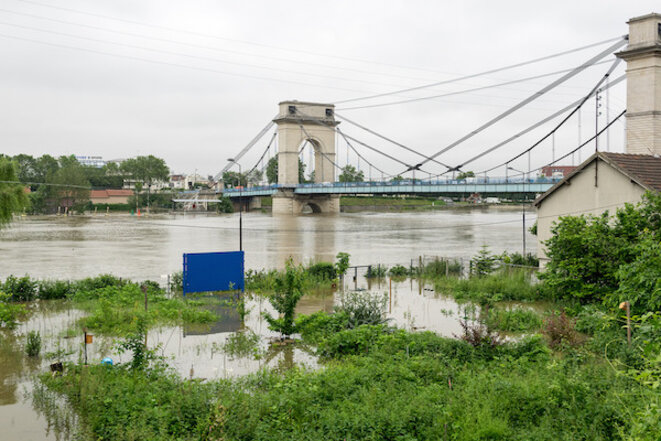 Crue de la Seine en juin 2016, à Ivry-sur-Seine © Christophe Pinard Crue de la Seine en juin 2016, à Ivry-sur-Seine © Christophe Pinard