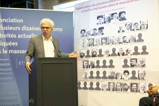 William Bourdon appelle à un tribunal international pour juger les dirigeant en Iran