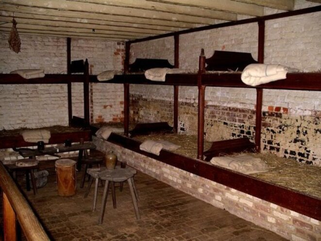 Le dortoir des esclaves de George Washington, à Mount Vernon © http://louisblogsallocinefr.over-blog.com/