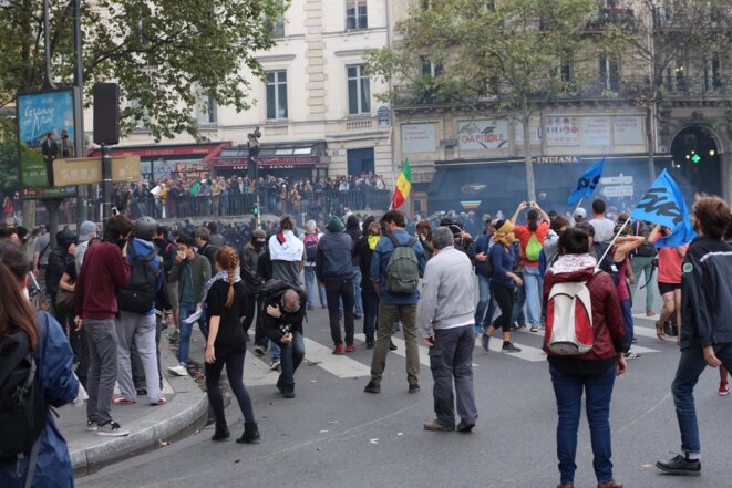 Arrivée à place de la République © MG